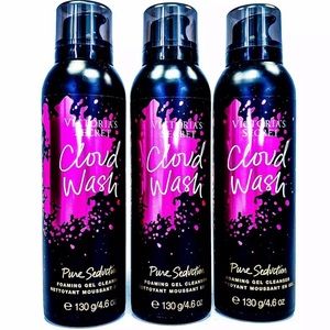 NWT 3 PC Victoria Secret Pure Seduction Cloud Wash